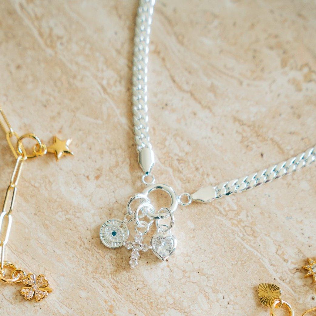 Marigold Charm Necklace - EVRYJEWELS
