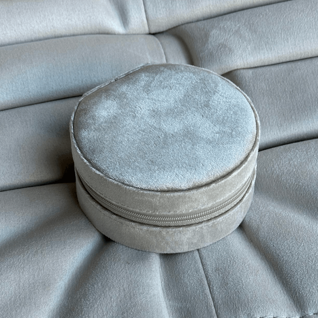 Mini Round Jewelry Box - EVRYJEWELS