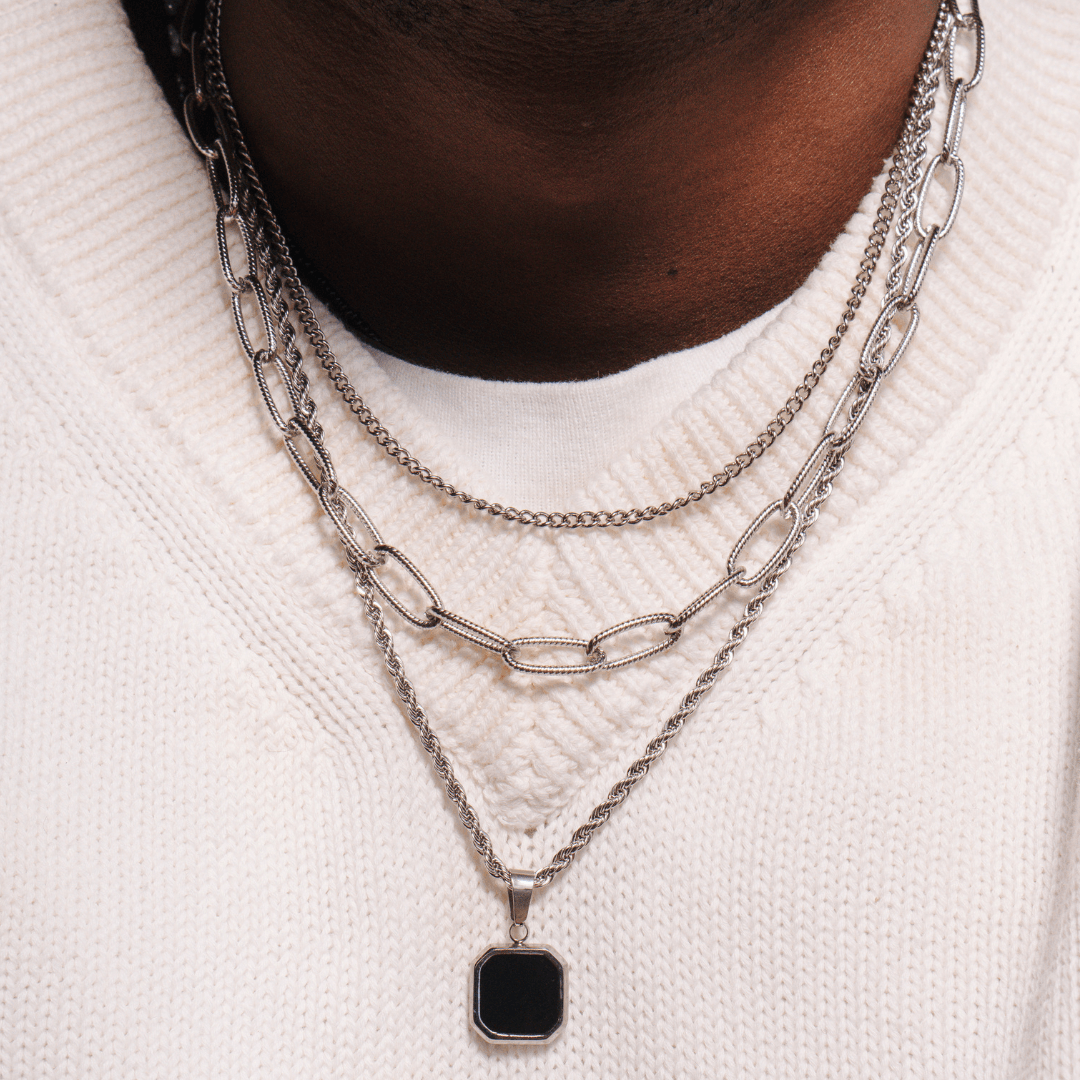 Onyx Necklace - EVRYJEWELS