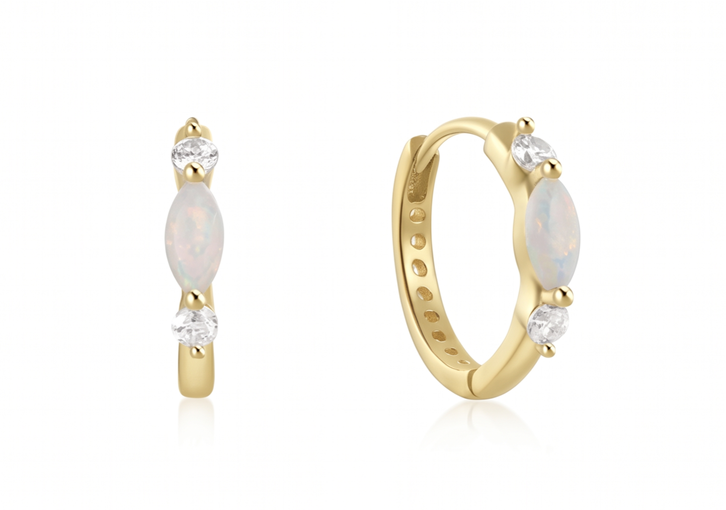Opal Cutie Huggies - EVRYJEWELS