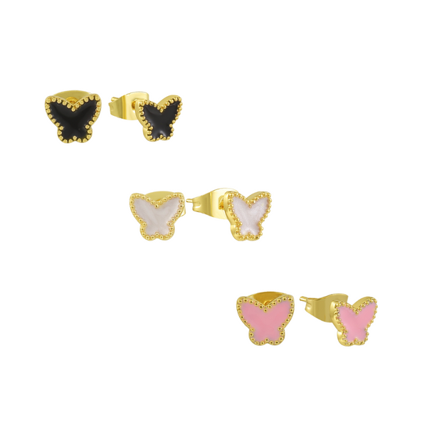 Boucles d'oreilles Papillon