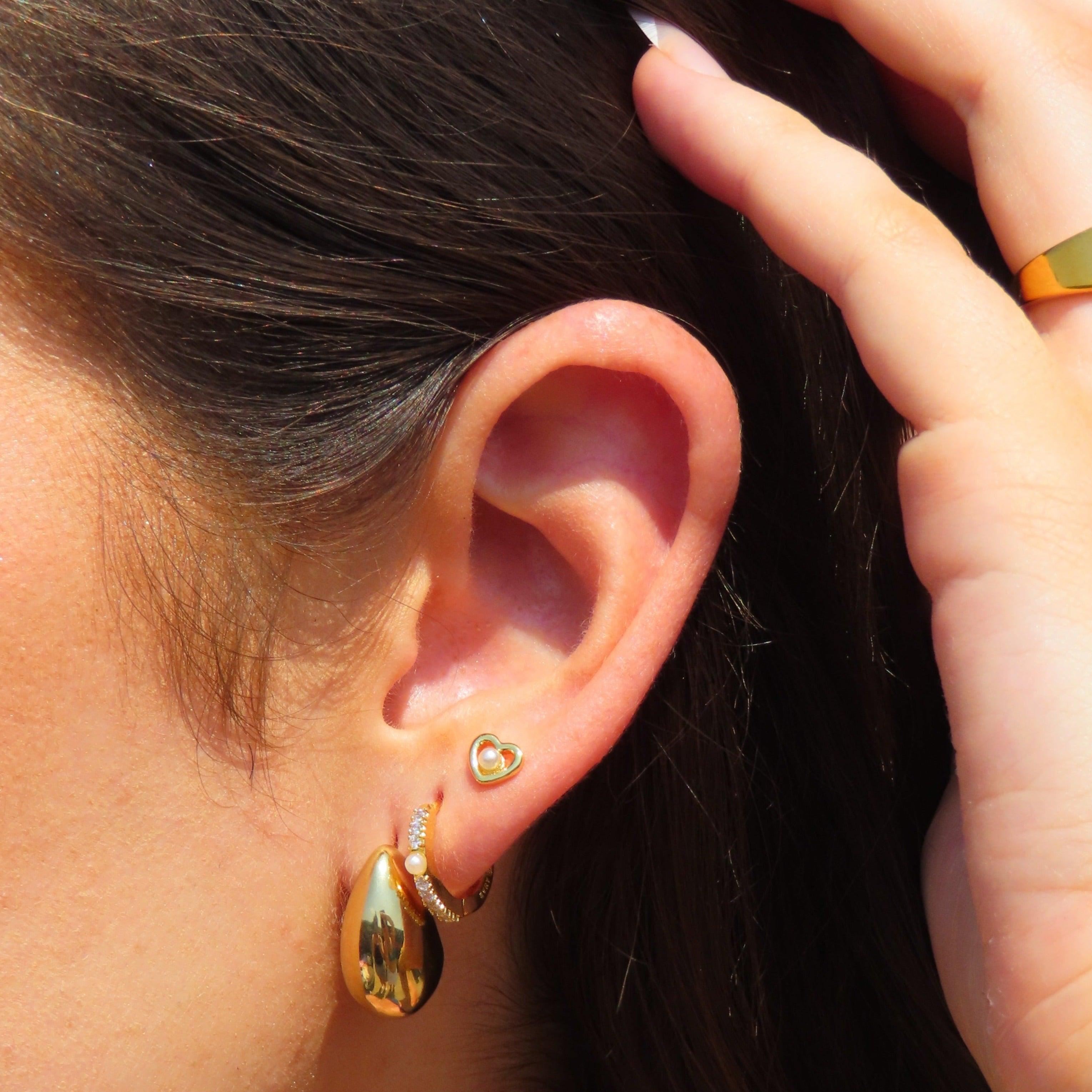 Pearls of Love Earrings - EVRYJEWELS