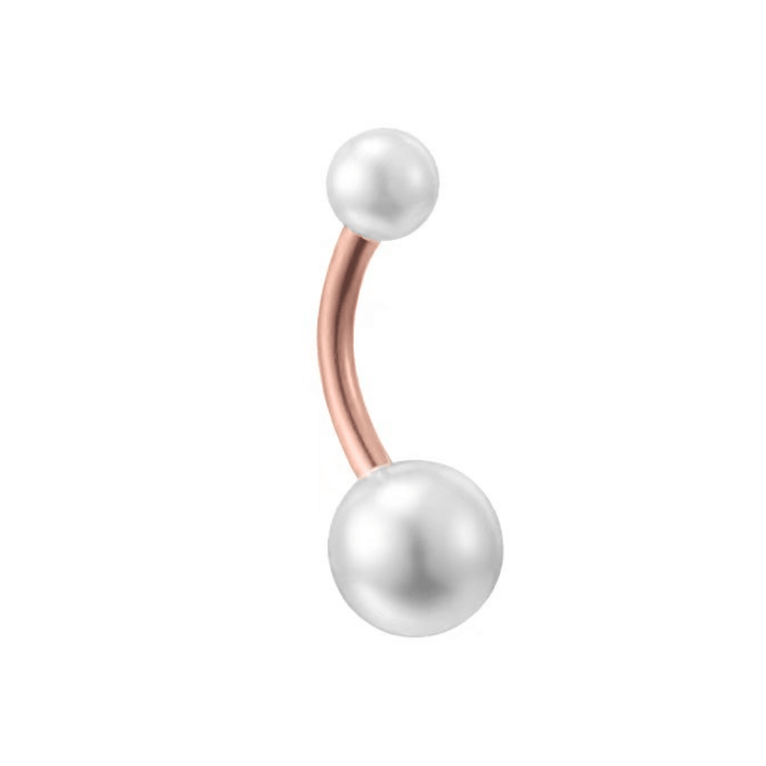 Pearly Belly Ring - EVRYJEWELS