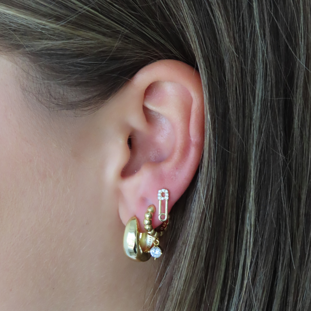 Pin It Earrings - EVRYJEWELS