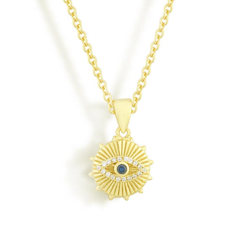 Radiant Eye Necklace - EVRYJEWELS