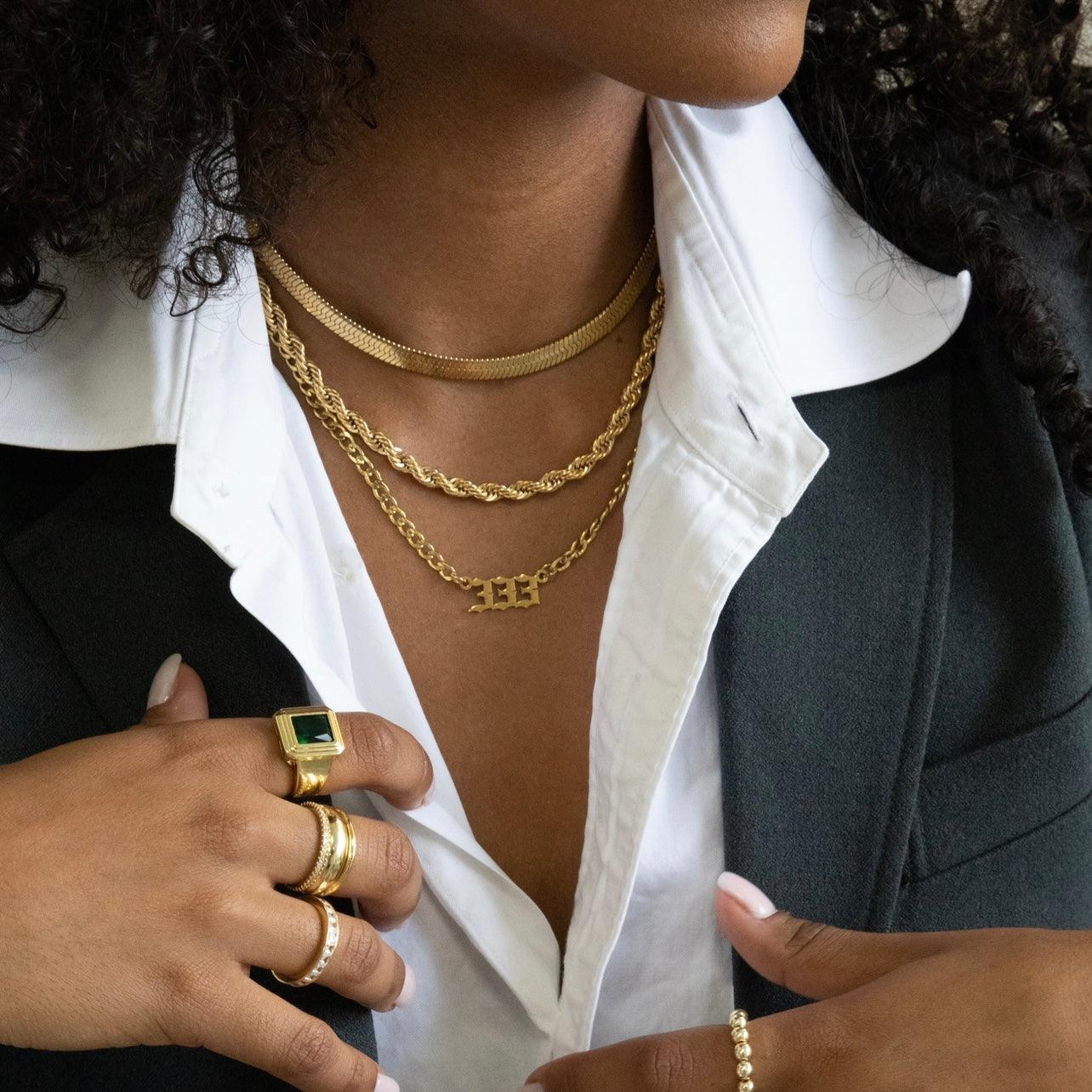 Plain Chain Necklaces - EVRYJEWELS
