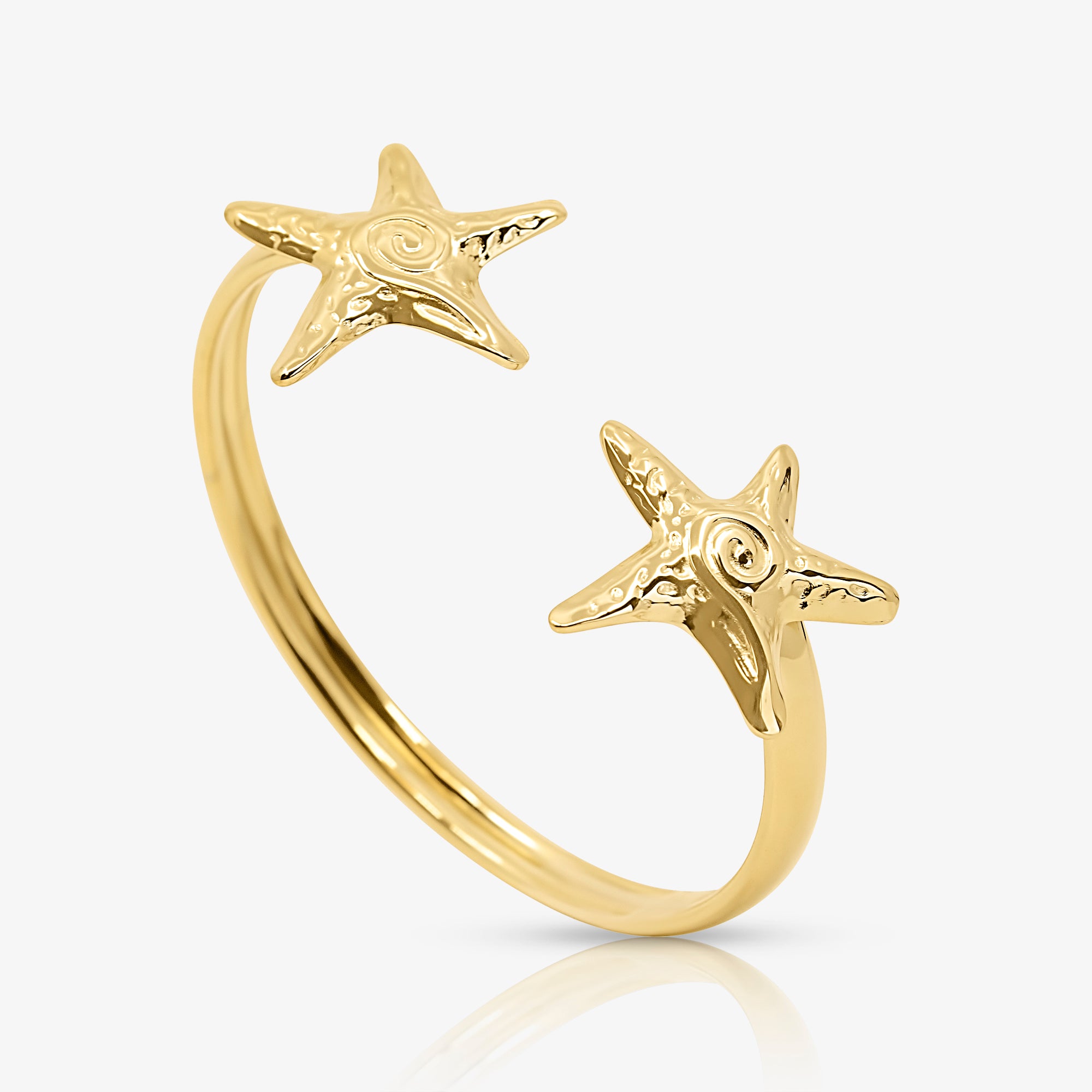 Golden Starfish 4 Piece Set - EVRYJEWELS
