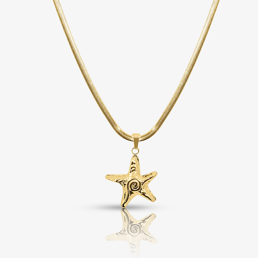 Golden Starfish 4 Piece Set - EVRYJEWELS