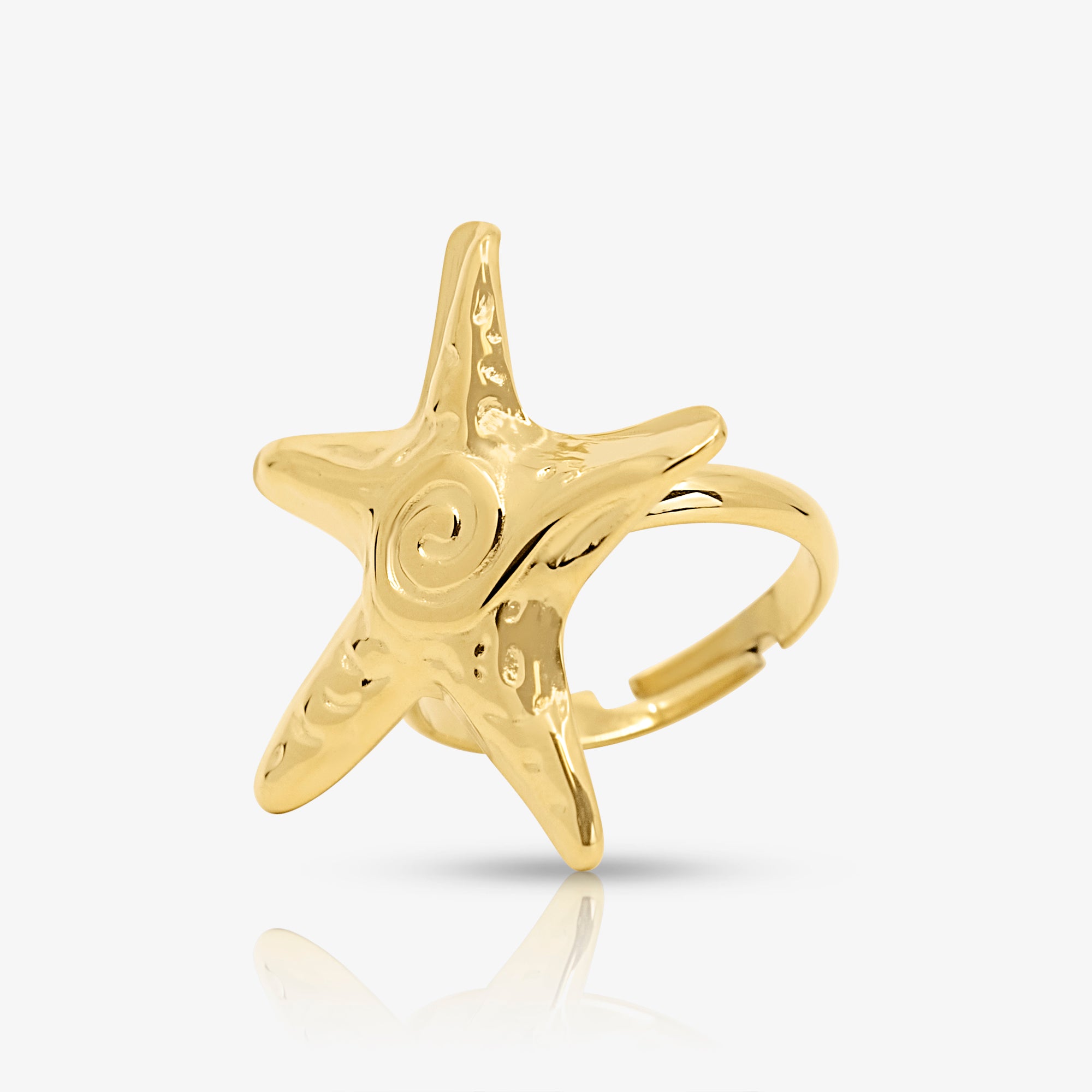 Golden Starfish 4 Piece Set - EVRYJEWELS