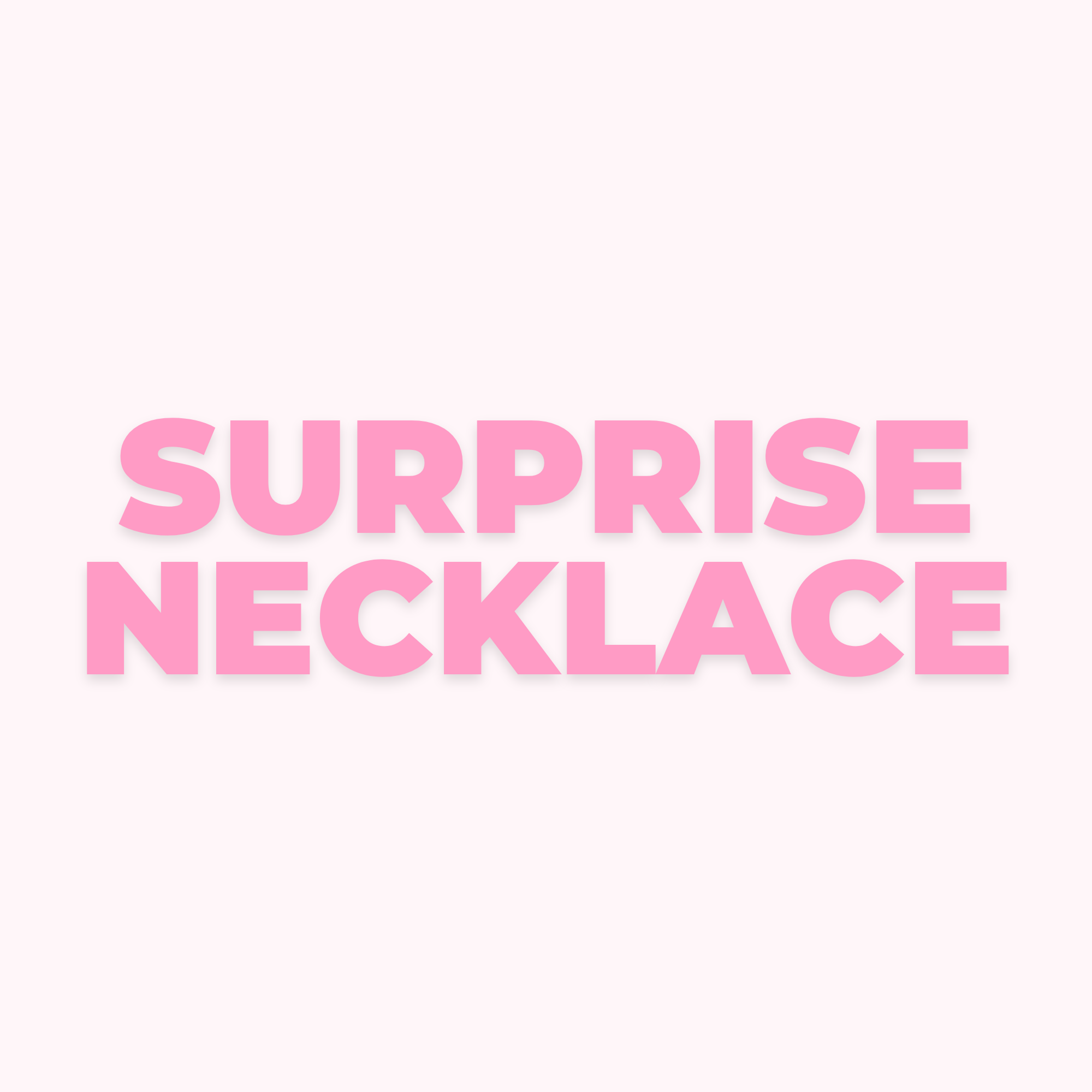 Surprise Necklace - EVRYJEWELS