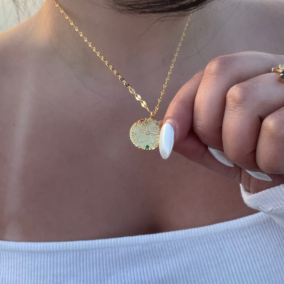 Sand Dollar Necklace