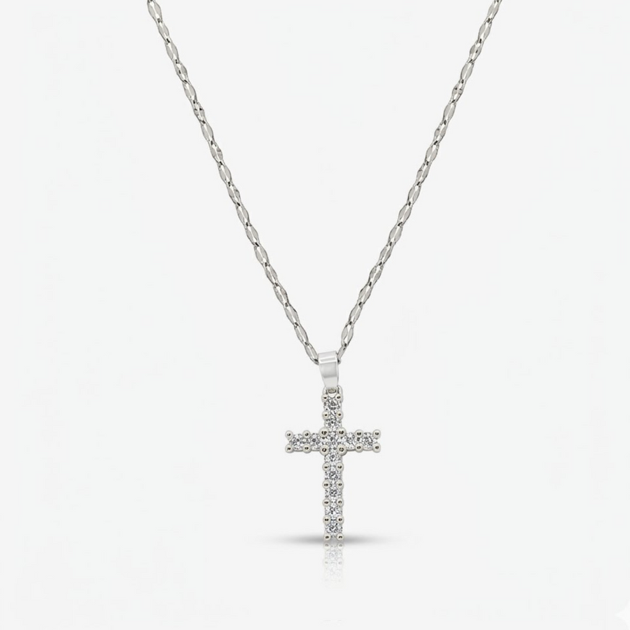 Shine On Cross Necklace - EVRYJEWELS