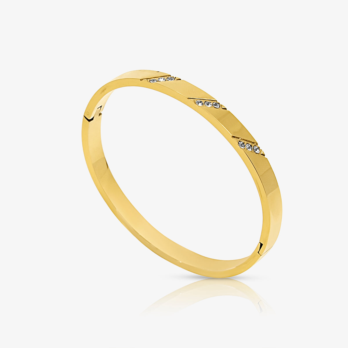 Shimmer Stripe Bangle - EVRYJEWELS