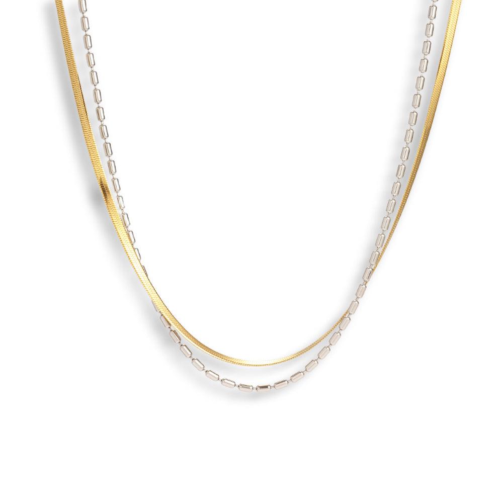 Split Set Necklace - EVRYJEWELS