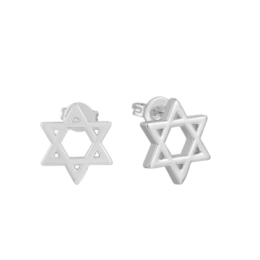Star of David Earrings - EVRYJEWELS