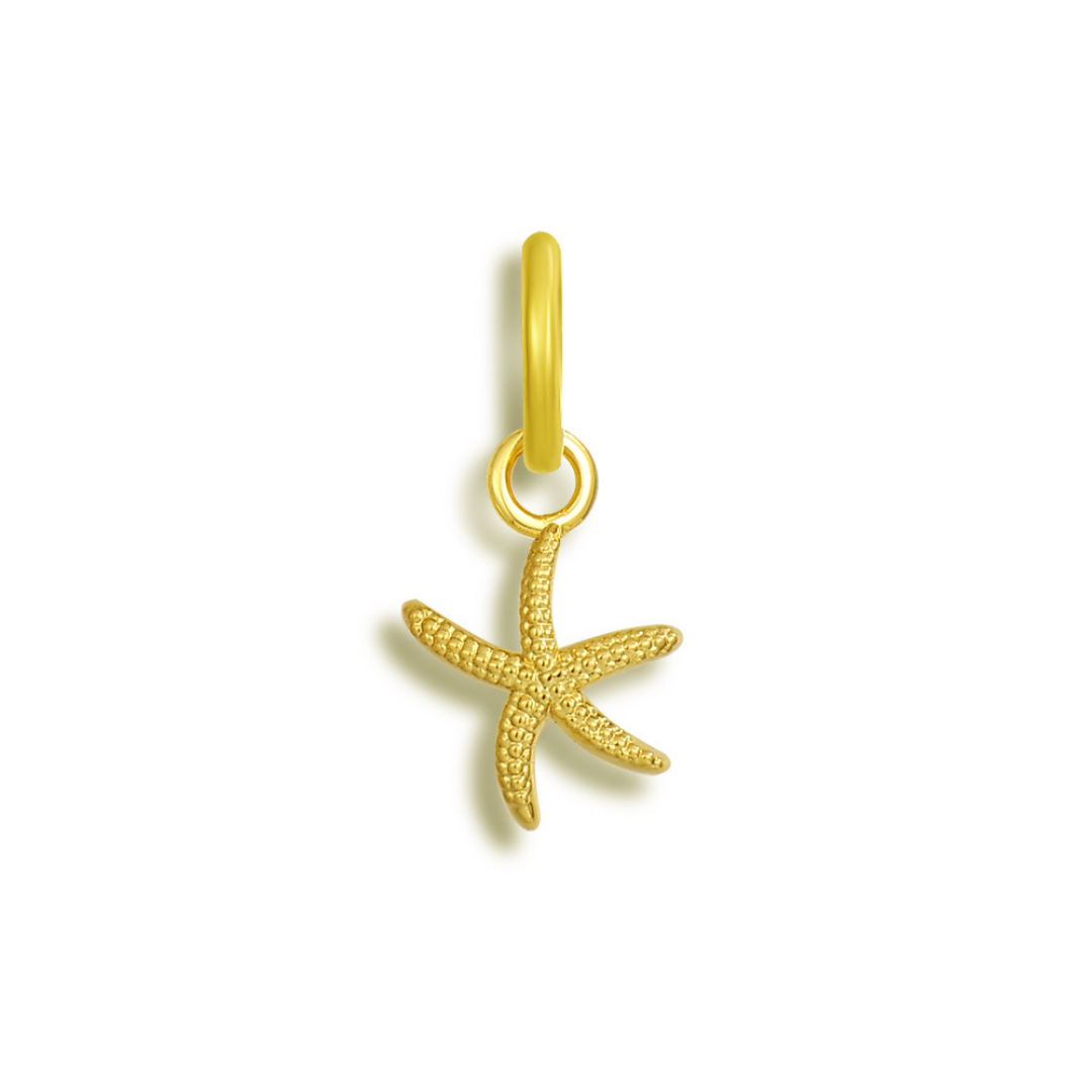 Starfish Charm - Gold