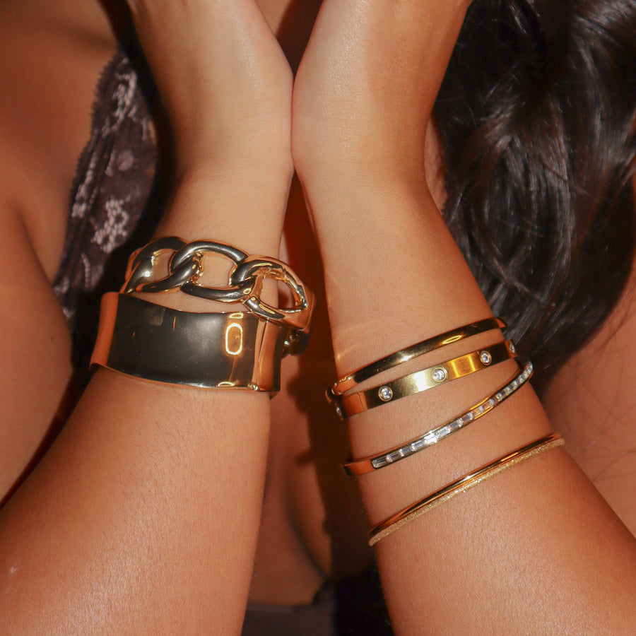 Endlessly Chained Bangle - EVRYJEWELS
