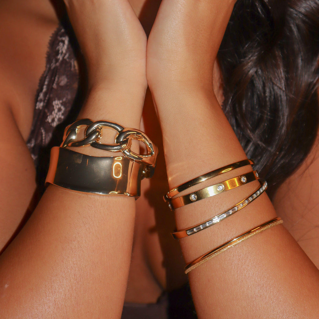 Endlessly Chained Bangle - EVRYJEWELS