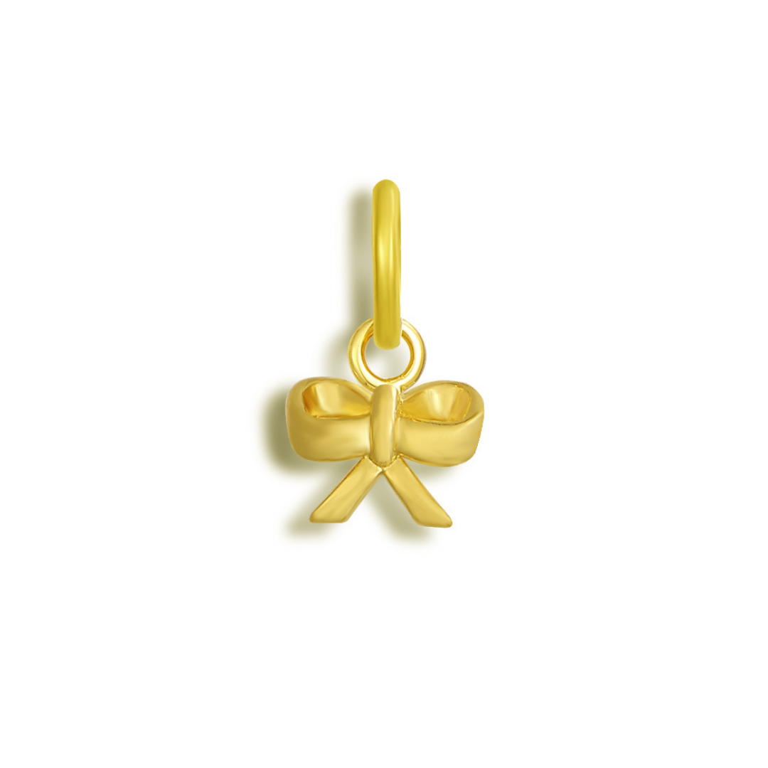 Take a Bow Charm - Gold