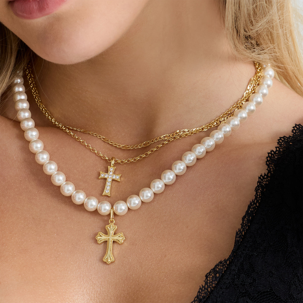 It Girl Trinity Bundle: 3 Piece Necklace Set - EVRYJEWELS