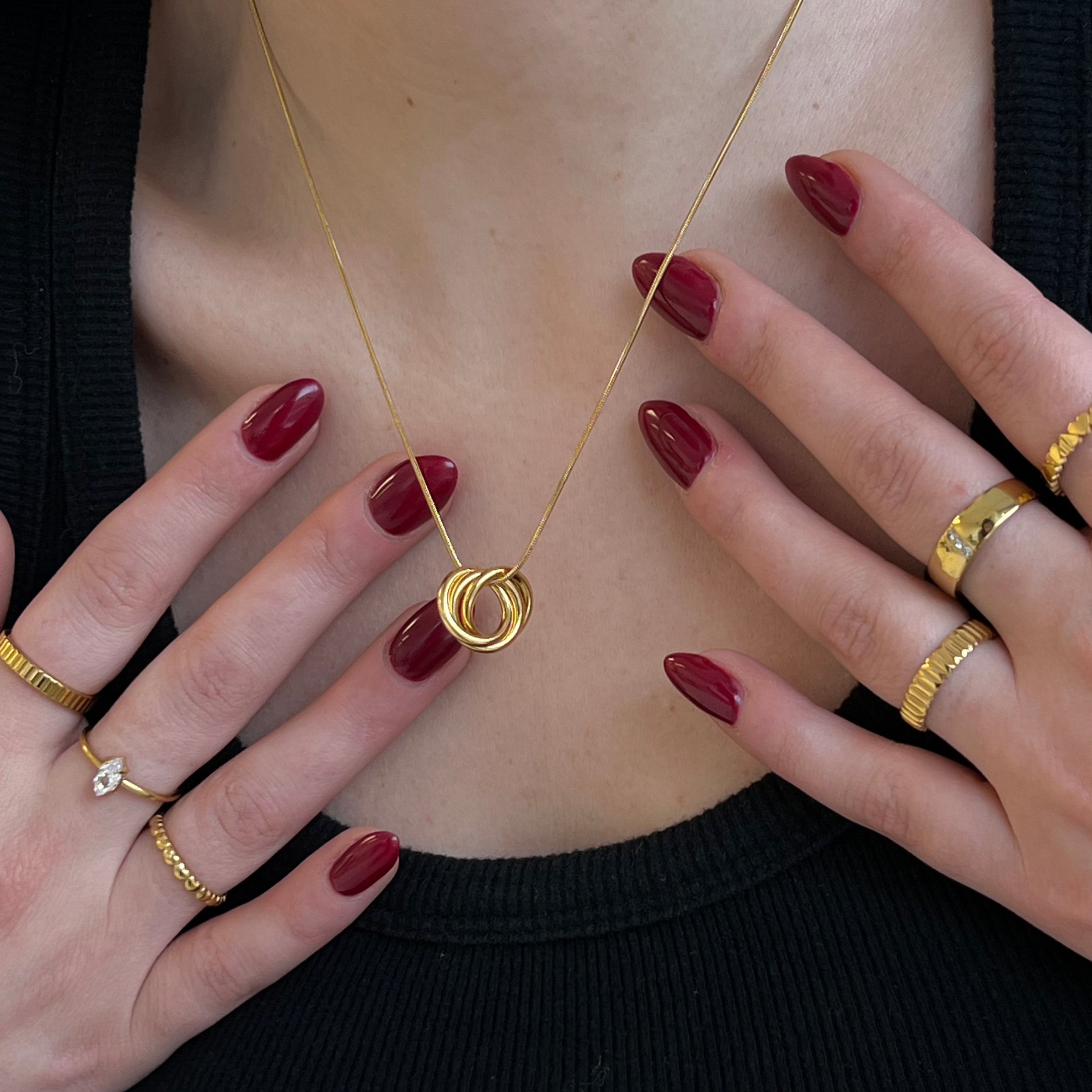 Trifecta Necklace - EVRYJEWELS