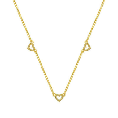 Triple Love Necklace - EVRYJEWELS