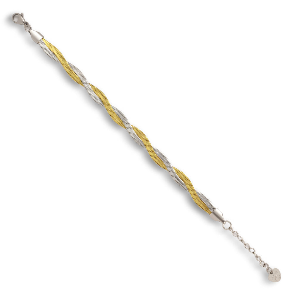 Two-Tone Medusa Bracelet - EVRYJEWELS