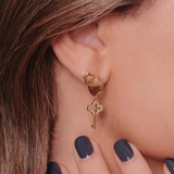 Unlock My Heart Earrings - EVRYJEWELS