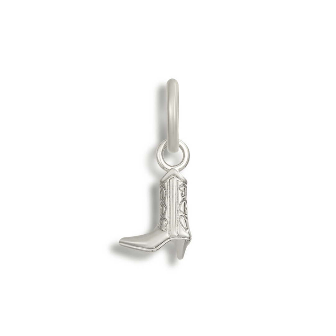 Western Wednesday Charm - Silver