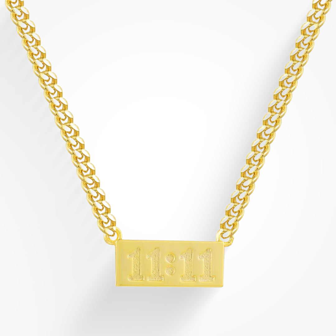 Buy White Lies 11:11 Necklace - 18k Gold Plated Online