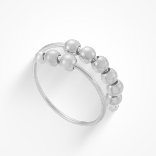 Adjustable Anxiety Fidget Ring – EVRYJEWELS - Main Image
