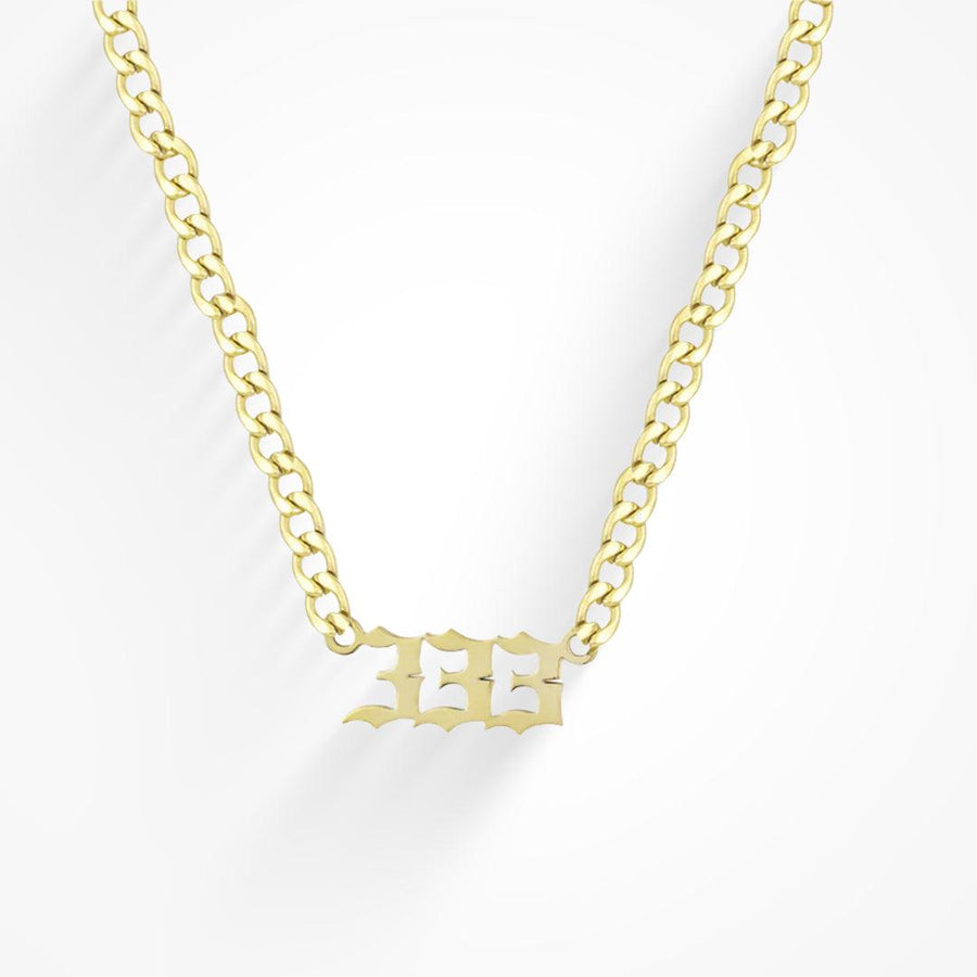 Angel Number Necklace - EVRYJEWELS