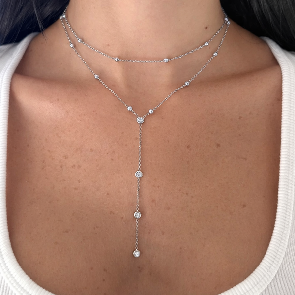 Ashlee Lariat Necklace - EVRYJEWELS