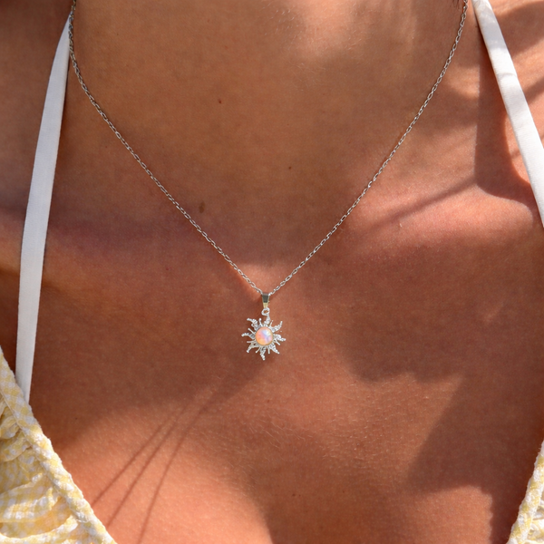 Aurora Sun Necklace - EVRYJEWELS