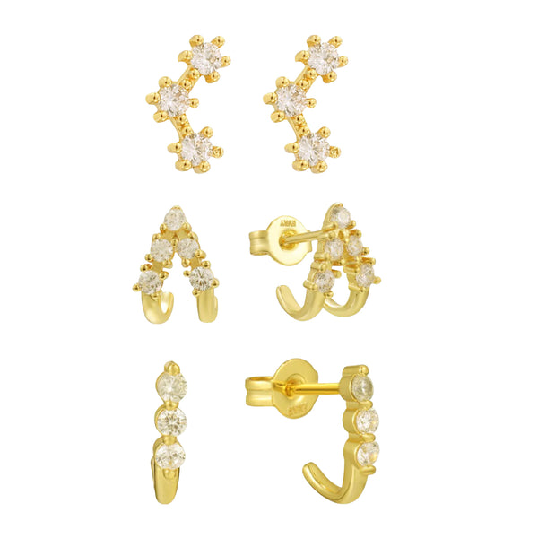 Shining Star Earring Bundle - EVRYJEWELS