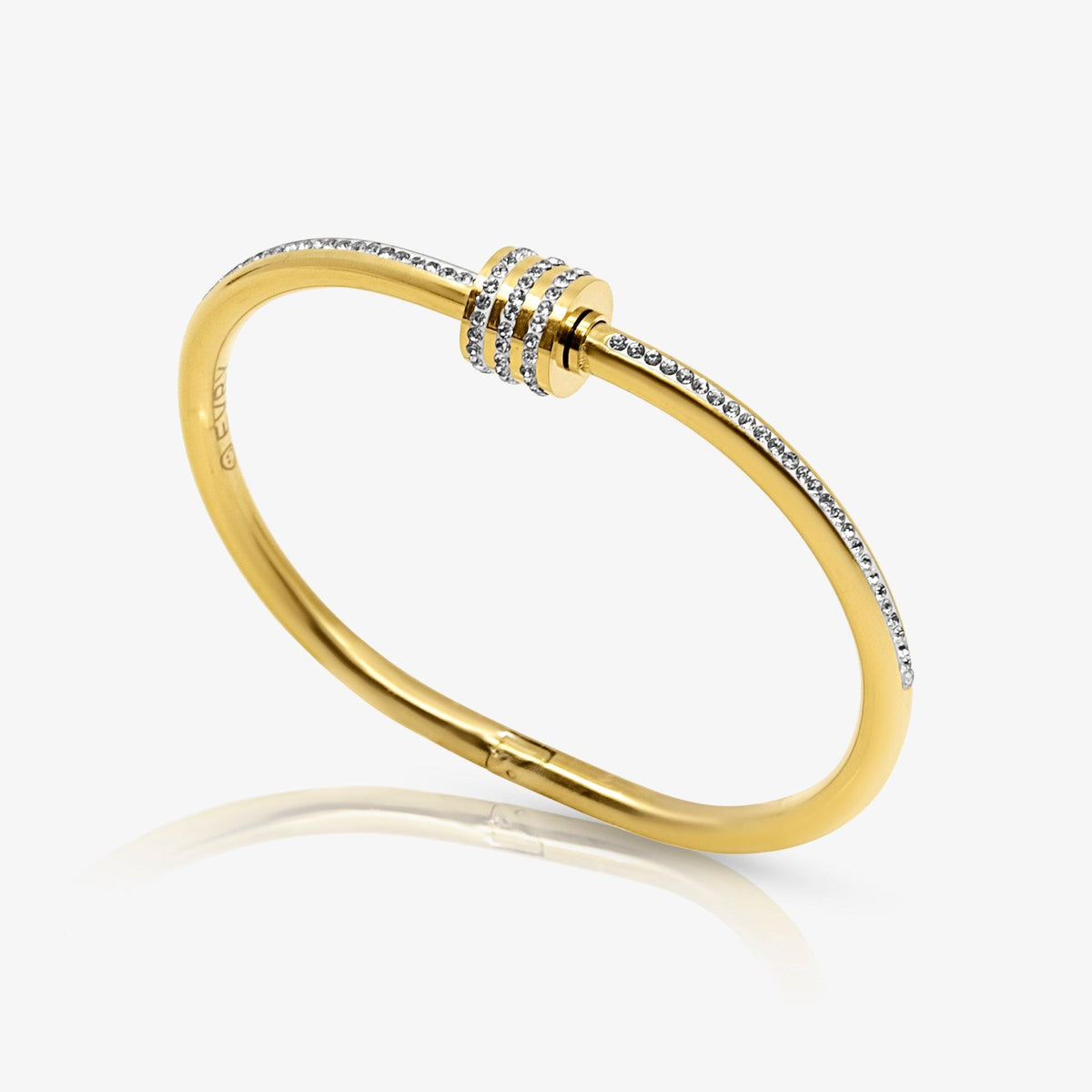 Twisty Bling Bangle - EVRYJEWELS