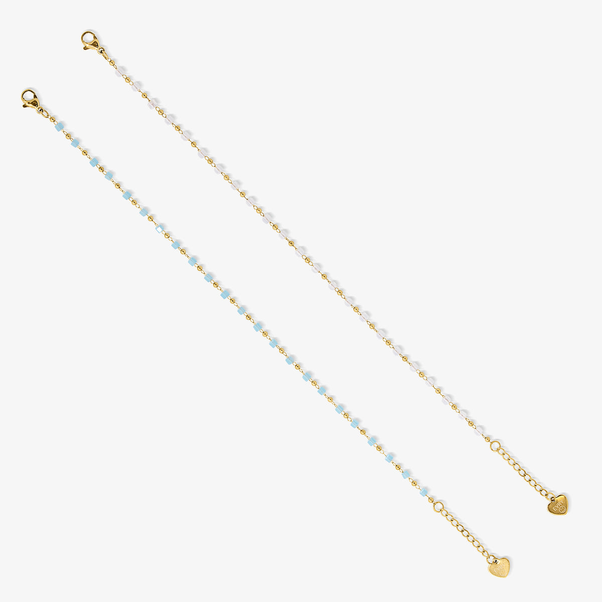 Ocean Breeze Anklet Bracelet 6 Piece Set - EVRYJEWELS