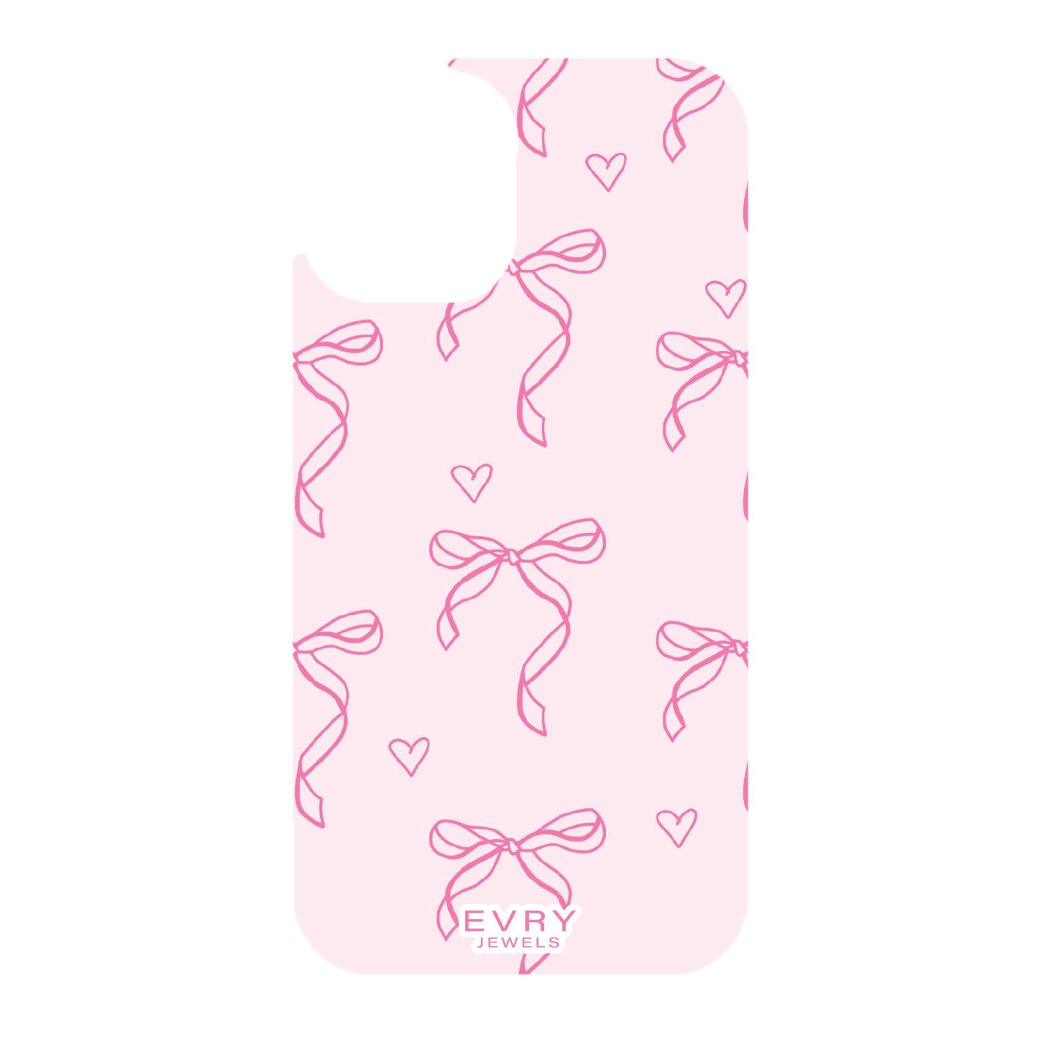 Bows and Hearts Phone Cover - EVRYJEWELS
