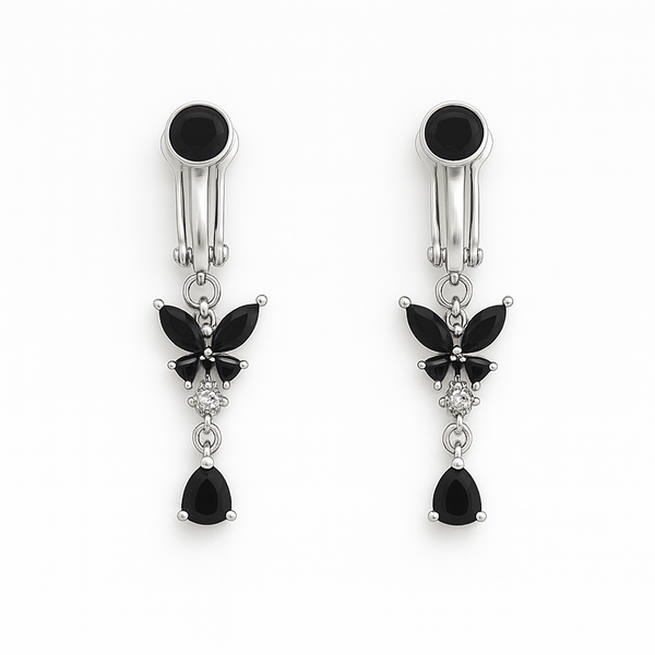 Butterfly Kiss Clip-On Earrings