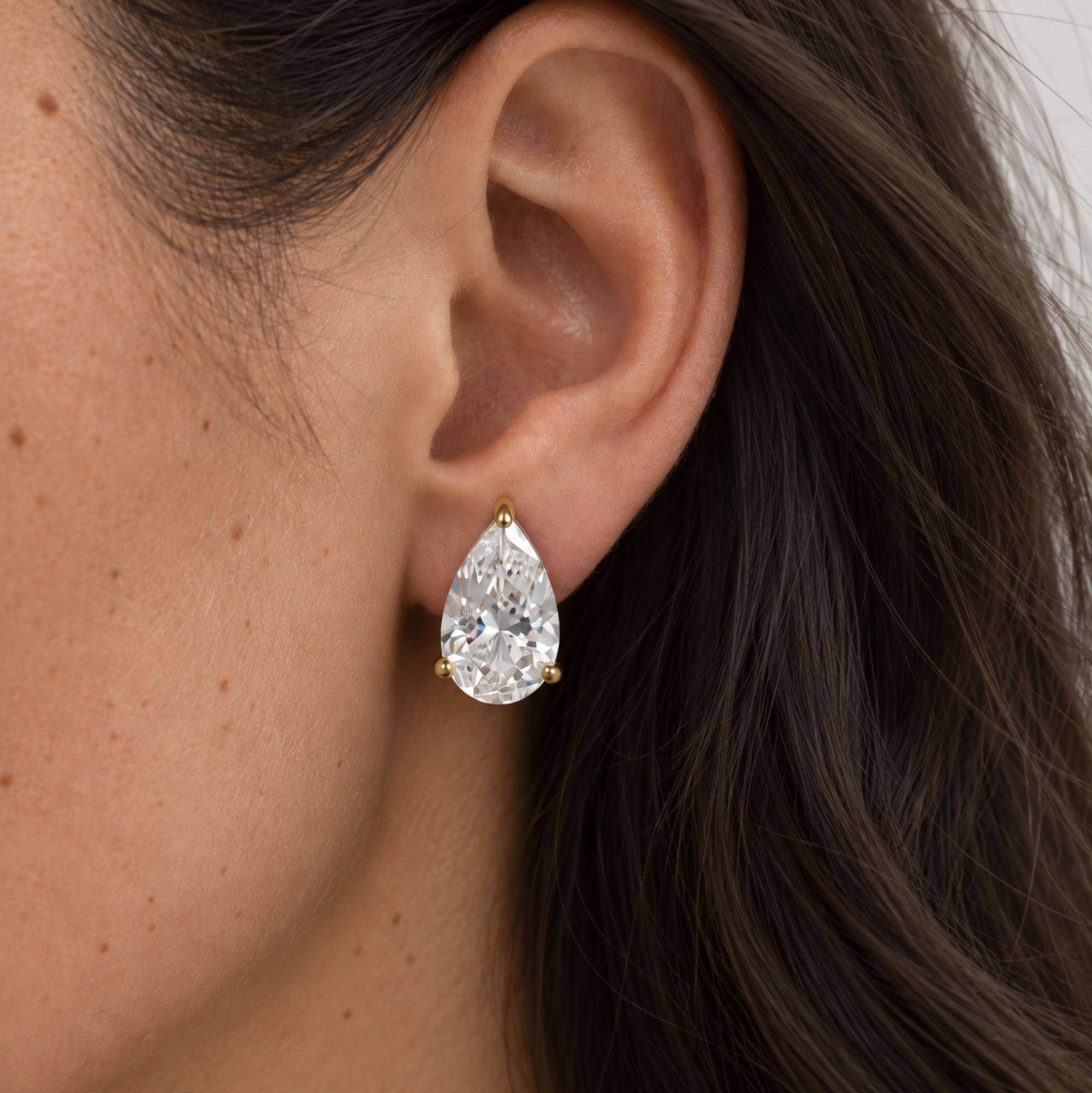 Calabasas Pear Cut Earrings - EVRYJEWELS