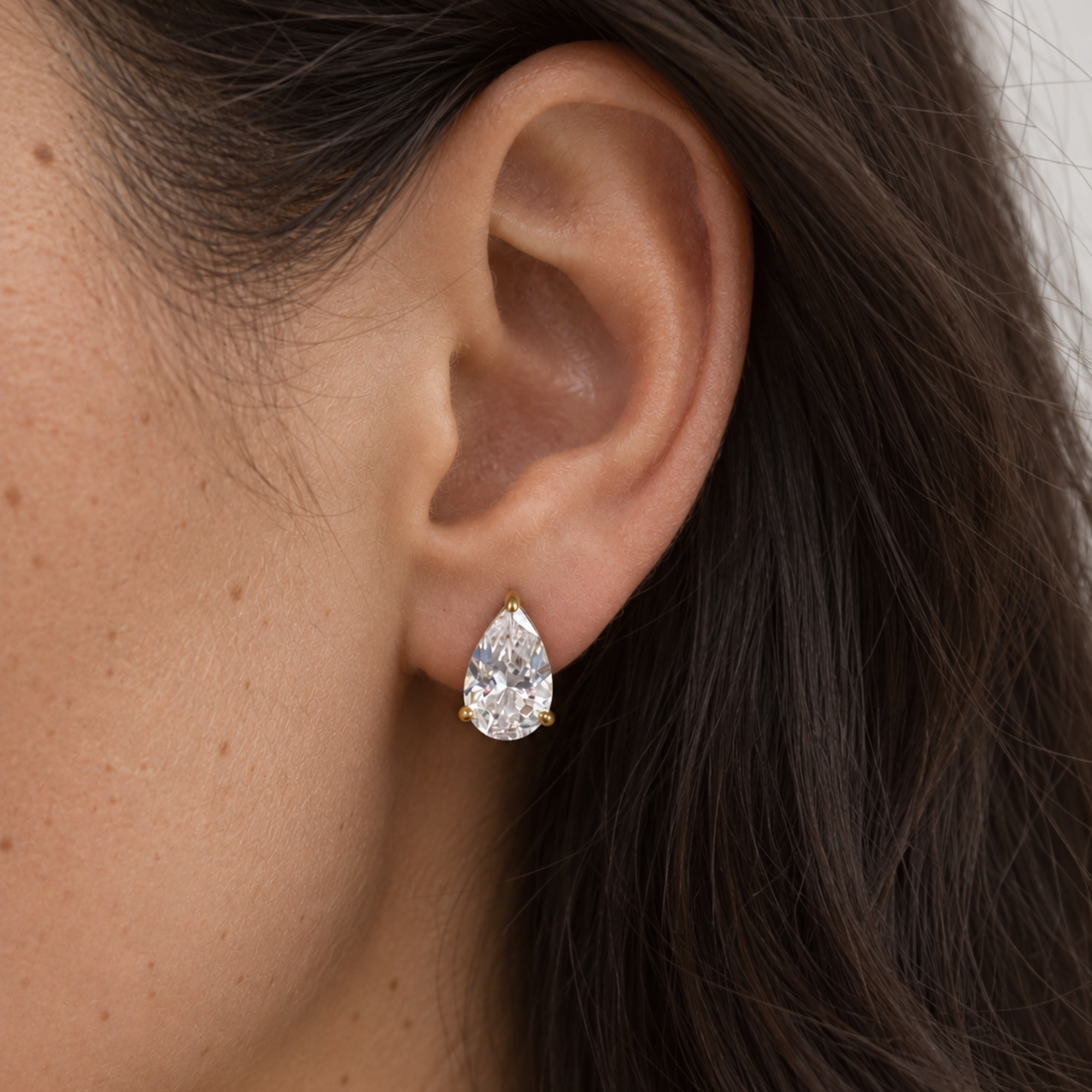 Calabasas Pear Cut Earrings - EVRYJEWELS