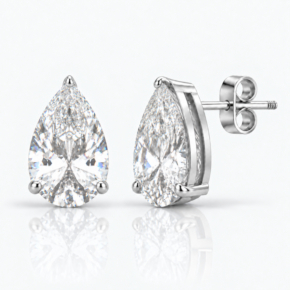 Calabasas Pear Cut Earrings - EVRYJEWELS