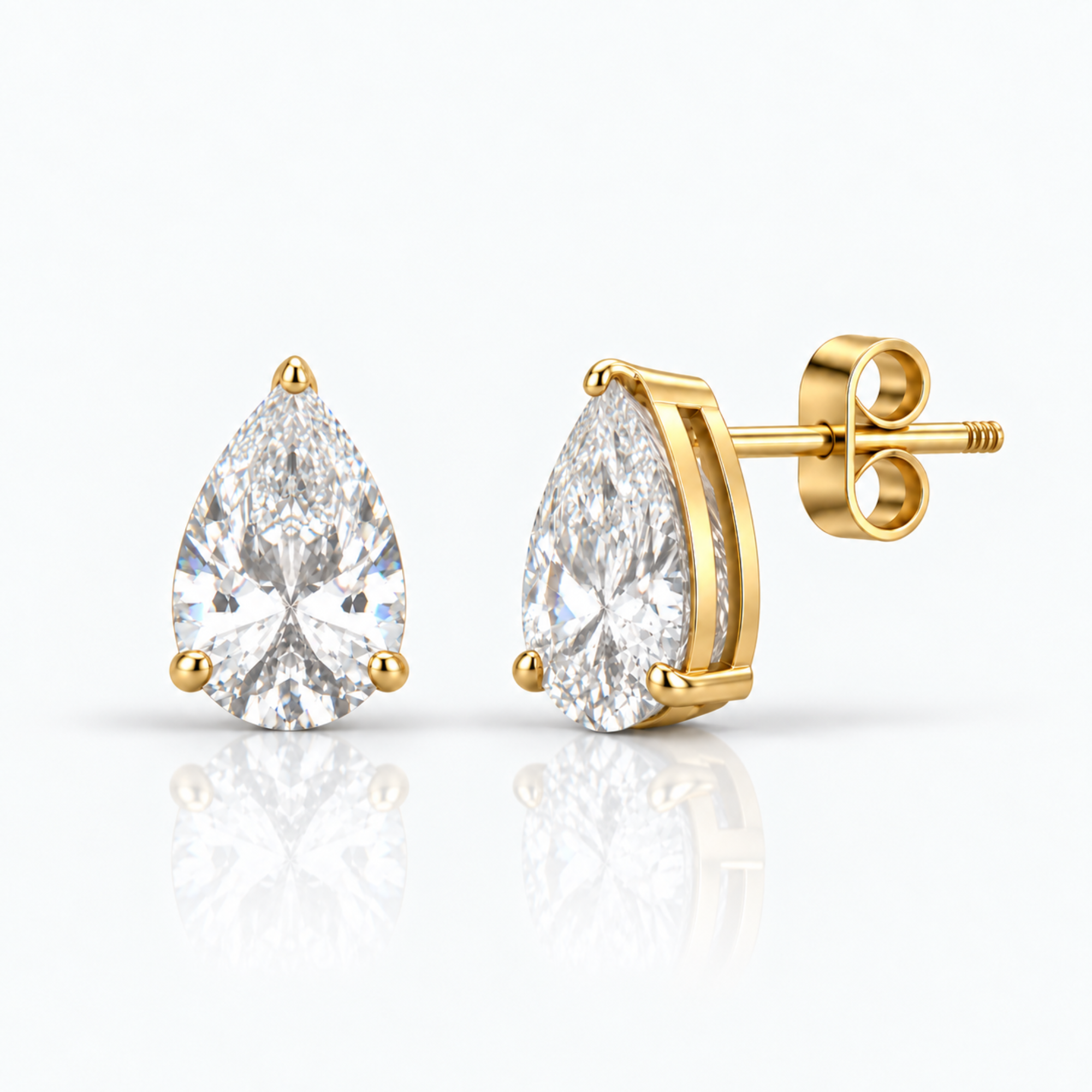 Calabasas Pear Cut Earrings - EVRYJEWELS