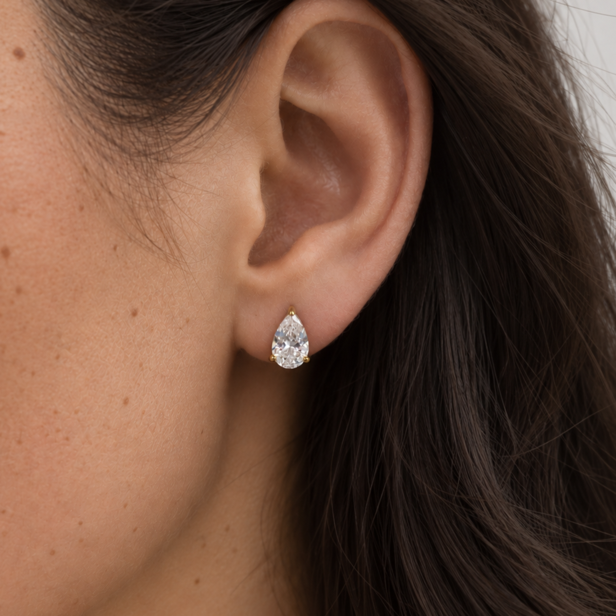 Calabasas Pear Cut Earrings - EVRYJEWELS