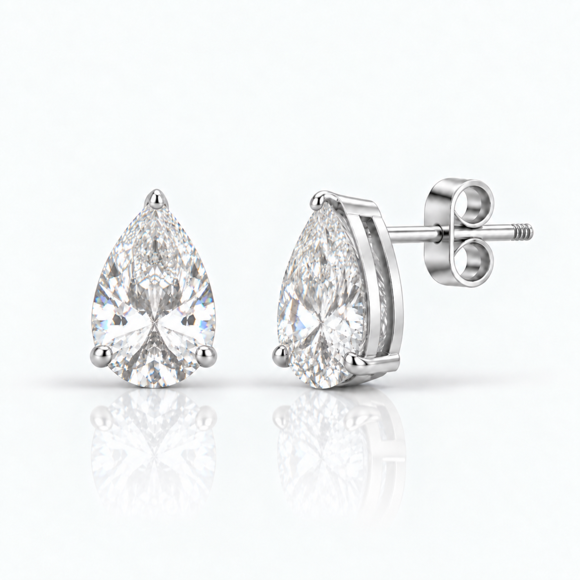 Calabasas Pear Cut Earrings - EVRYJEWELS