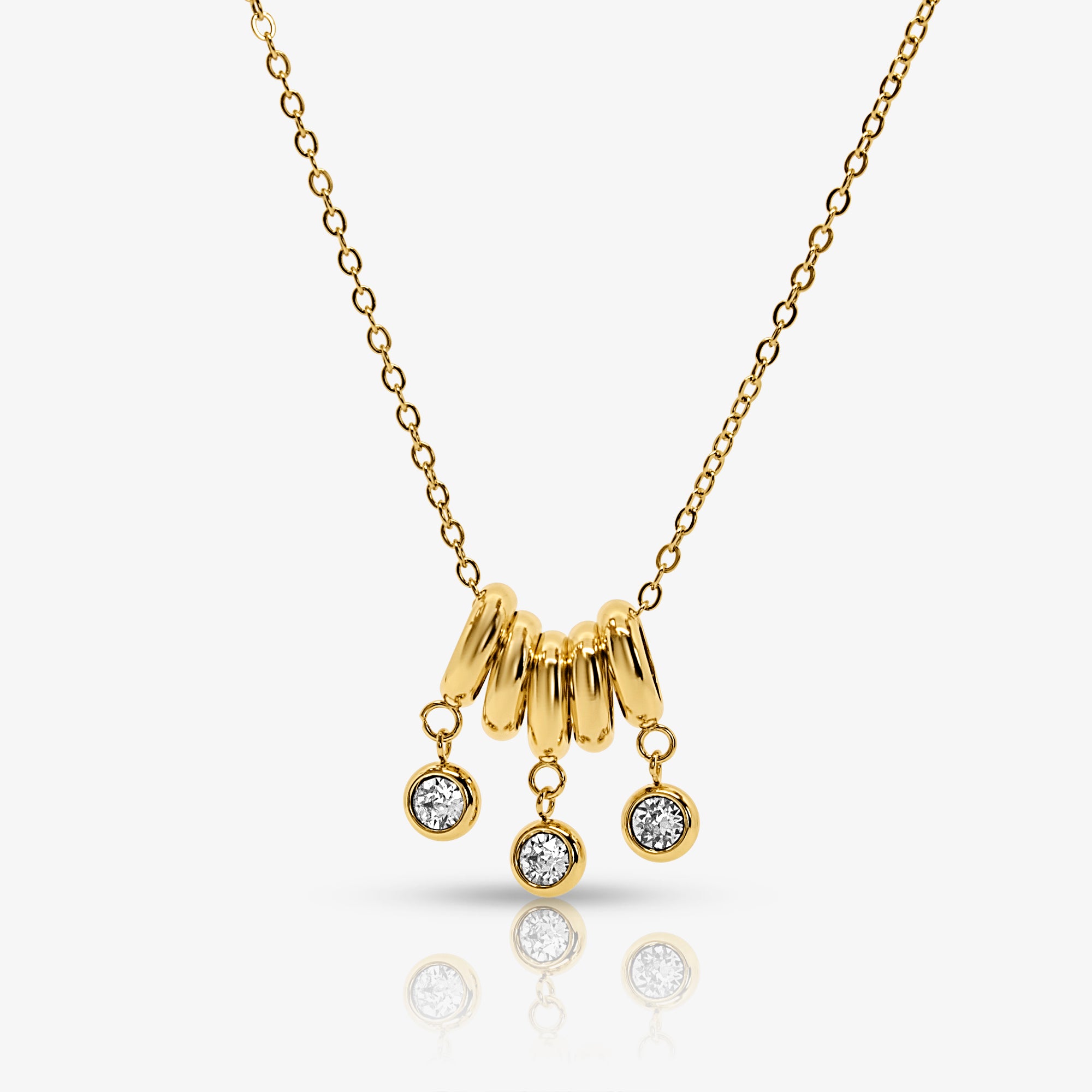 Shine Stack Necklace - EVRYJEWELS