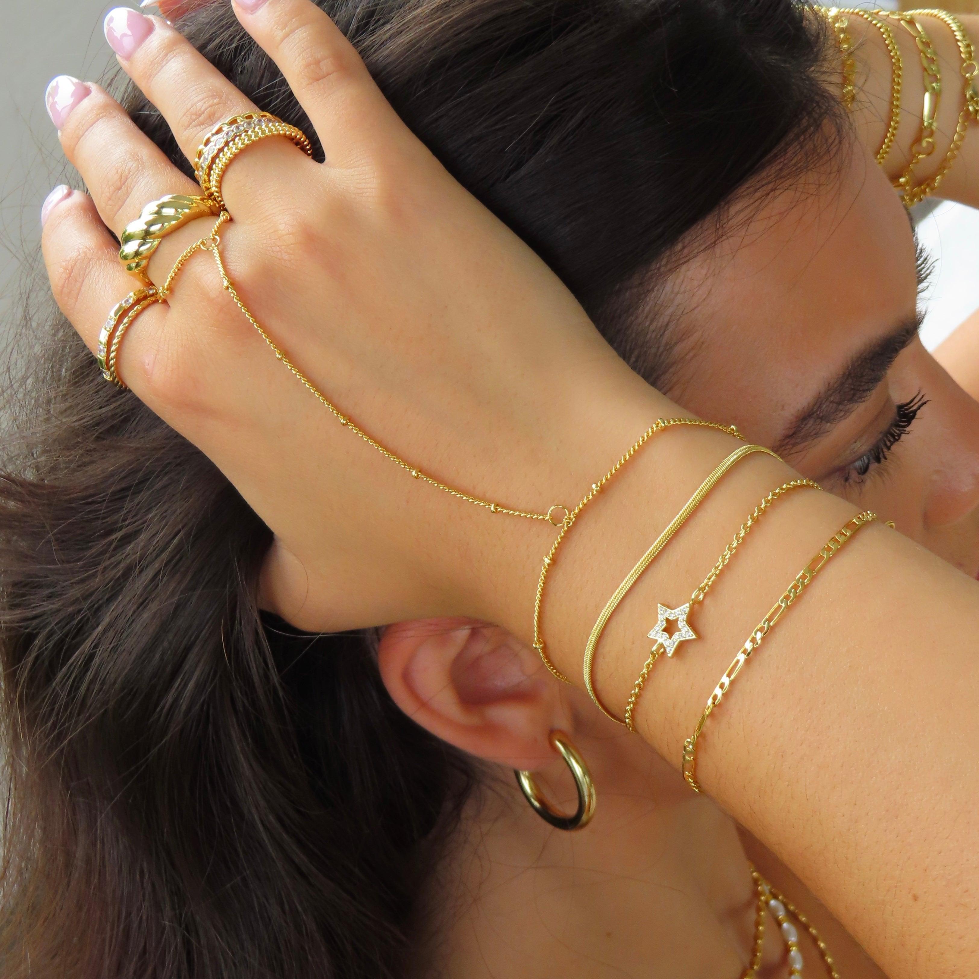 Corfu Hand Chain - EVRYJEWELS