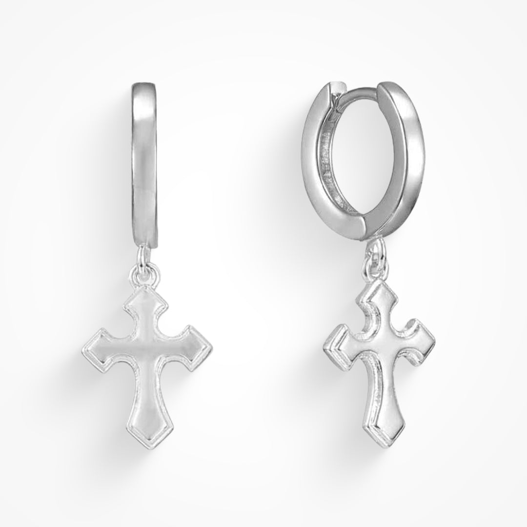 Sterling Silver Cross Earrings Sterling Silver Earrings - Walmart.com