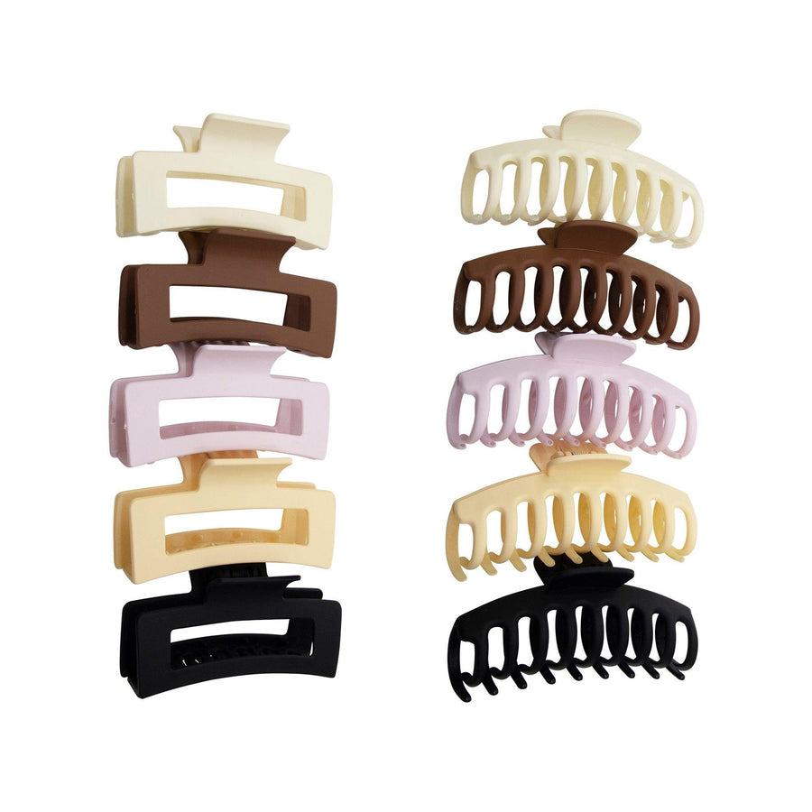 Evryday Crush Claw Clips Set - 8-Pack - EVRYJEWELS