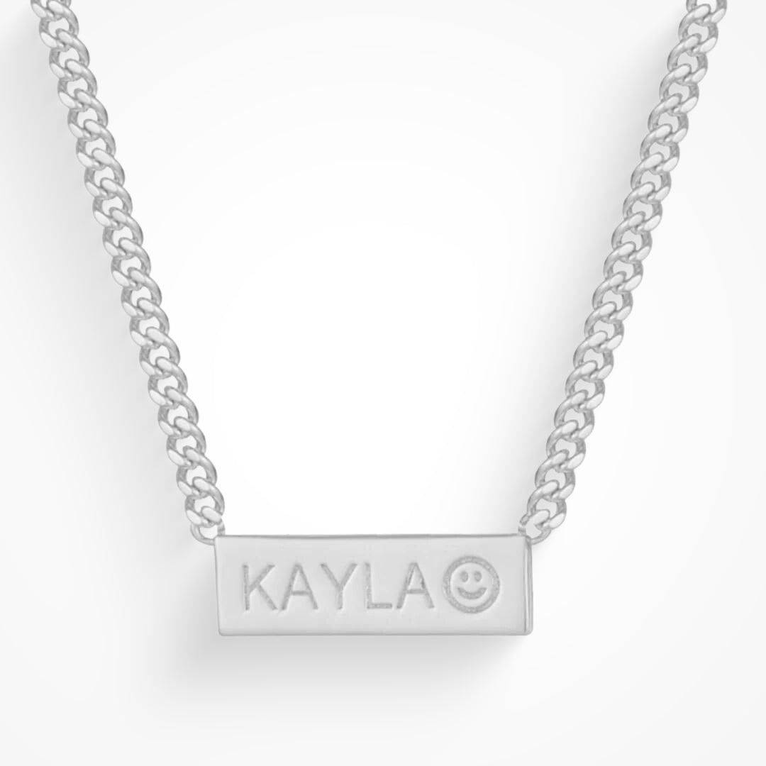 Custom/Personalized Nameplate Necklace– EVRYJEWELS